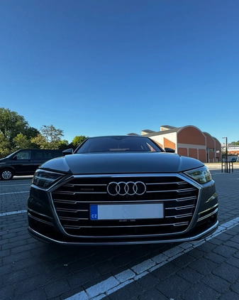 Audi A8 cena 272656 przebieg: 39500, rok produkcji 2021 z Łódź małe 562